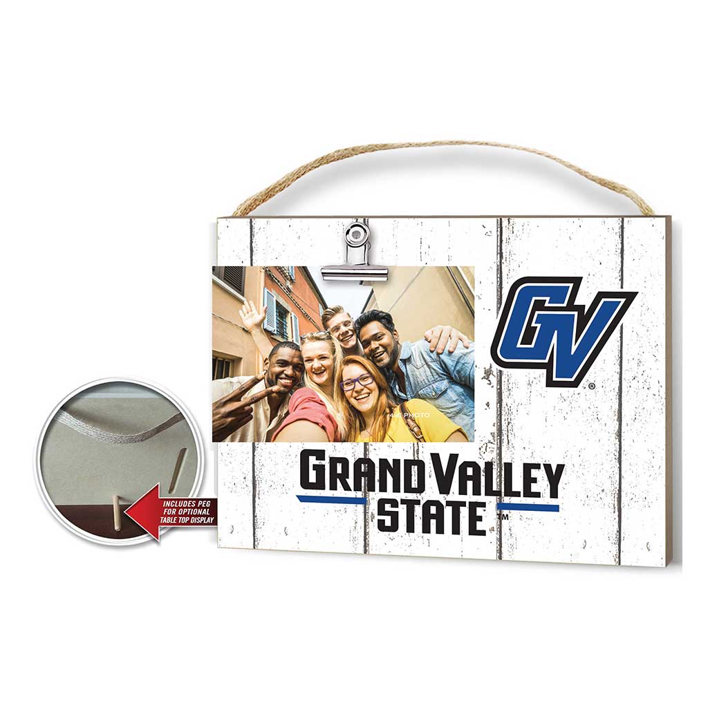 Clip It Weathered Logo Photo Frame Grand Valley State Lakers
