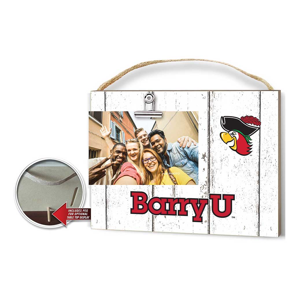 Clip It Weathered Logo Photo Frame Barry Buccaneers