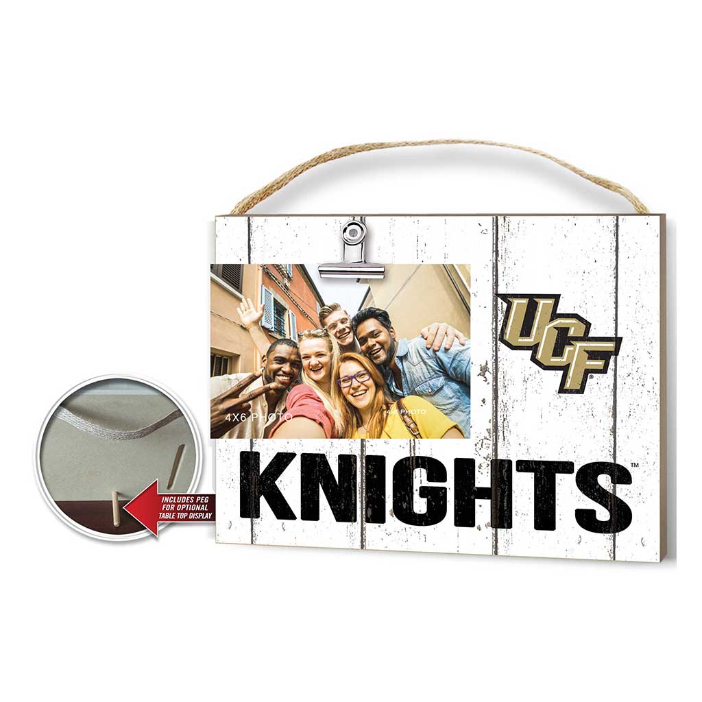 Clip It Weathered Logo Photo Frame Central Florida Knights