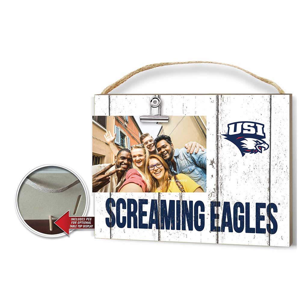 Clip It Weathered Logo Photo Frame Southern Indiana Screaming Eagles
