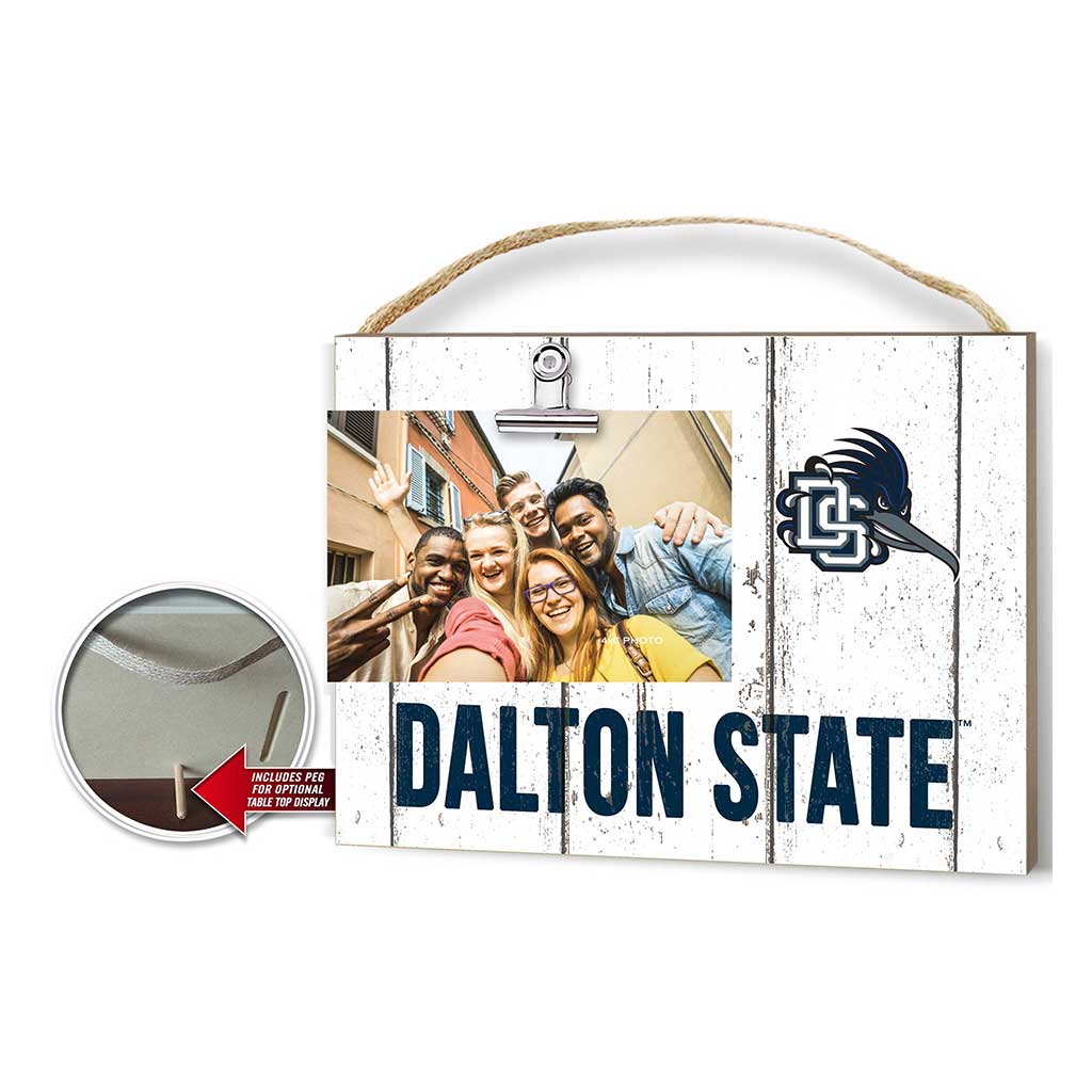 Clip It Weathered Logo Photo Frame Dalton State Roadrunners