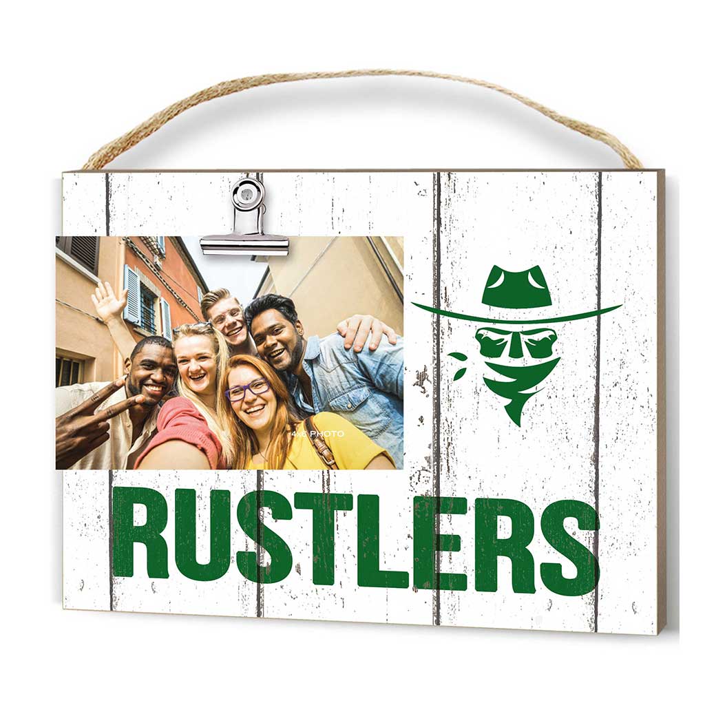 Clip It Weathered Logo Photo Frame Golden West Coast College Rustlers