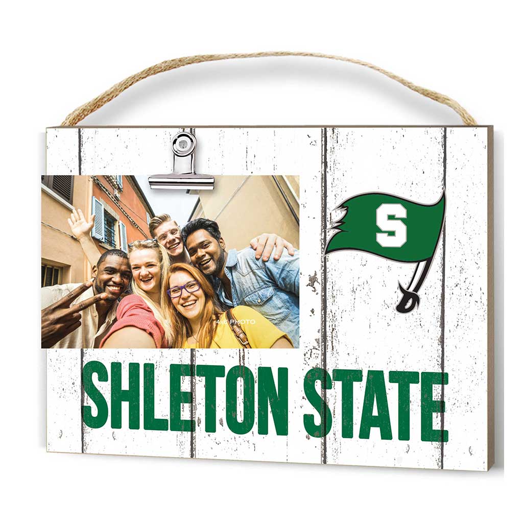 Clip It Weathered Logo Photo Frame Shelton State Community College Buccaneers