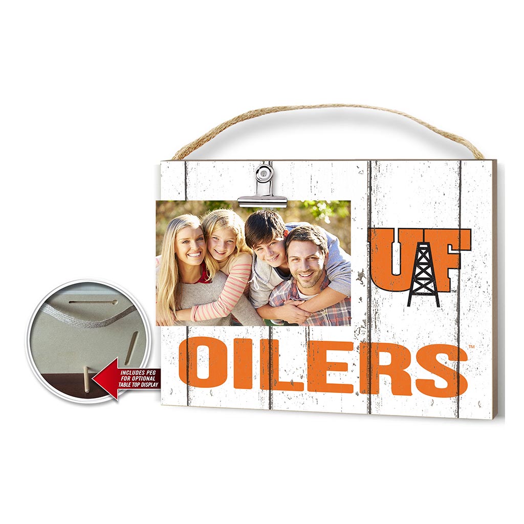 Clip It Weathered Logo Photo Frame Findlay Oilers
