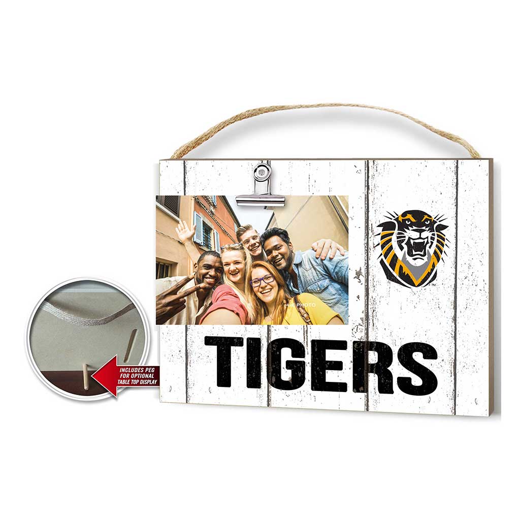 Clip It Weathered Logo Photo Frame Fort Hays State Tigers