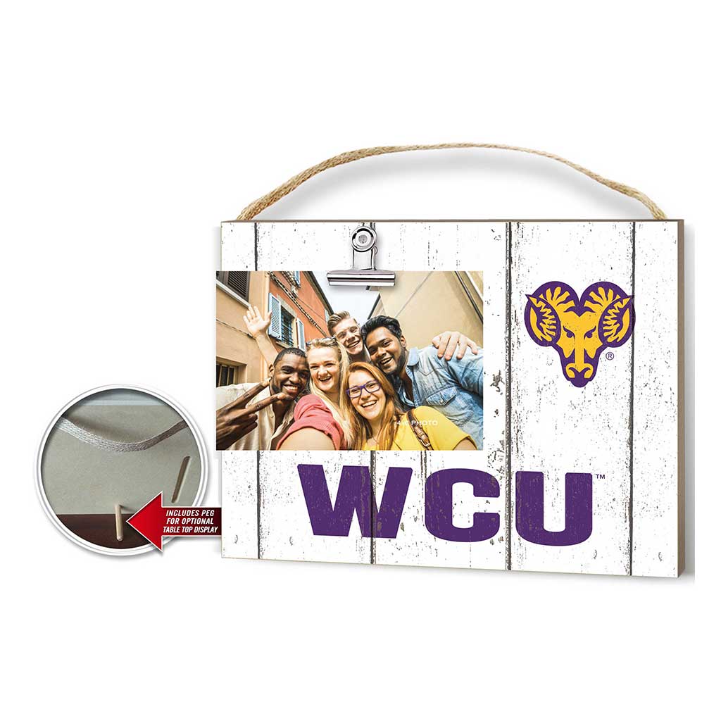 Clip It Weathered Logo Photo Frame West Chester Golden Rams