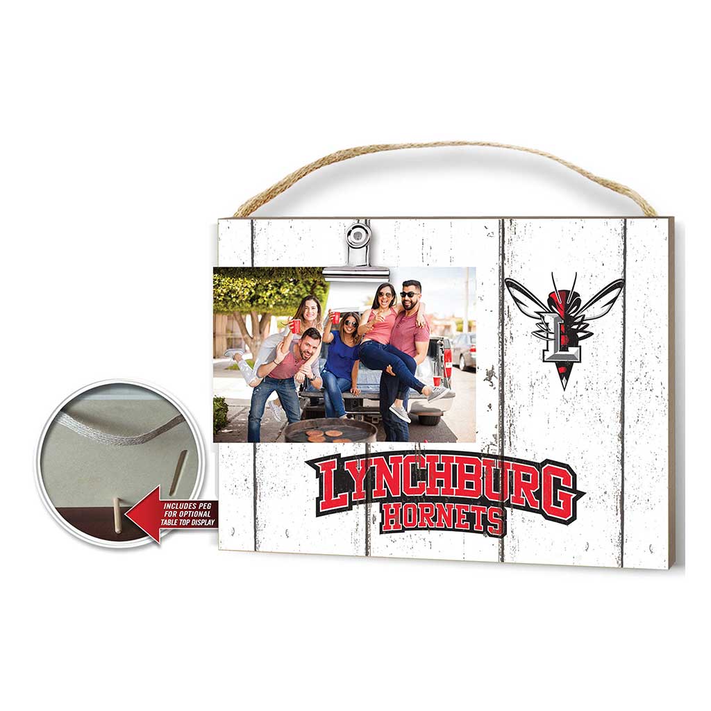 Clip It Weathered Logo Photo Frame Lynchburg College Hornets
