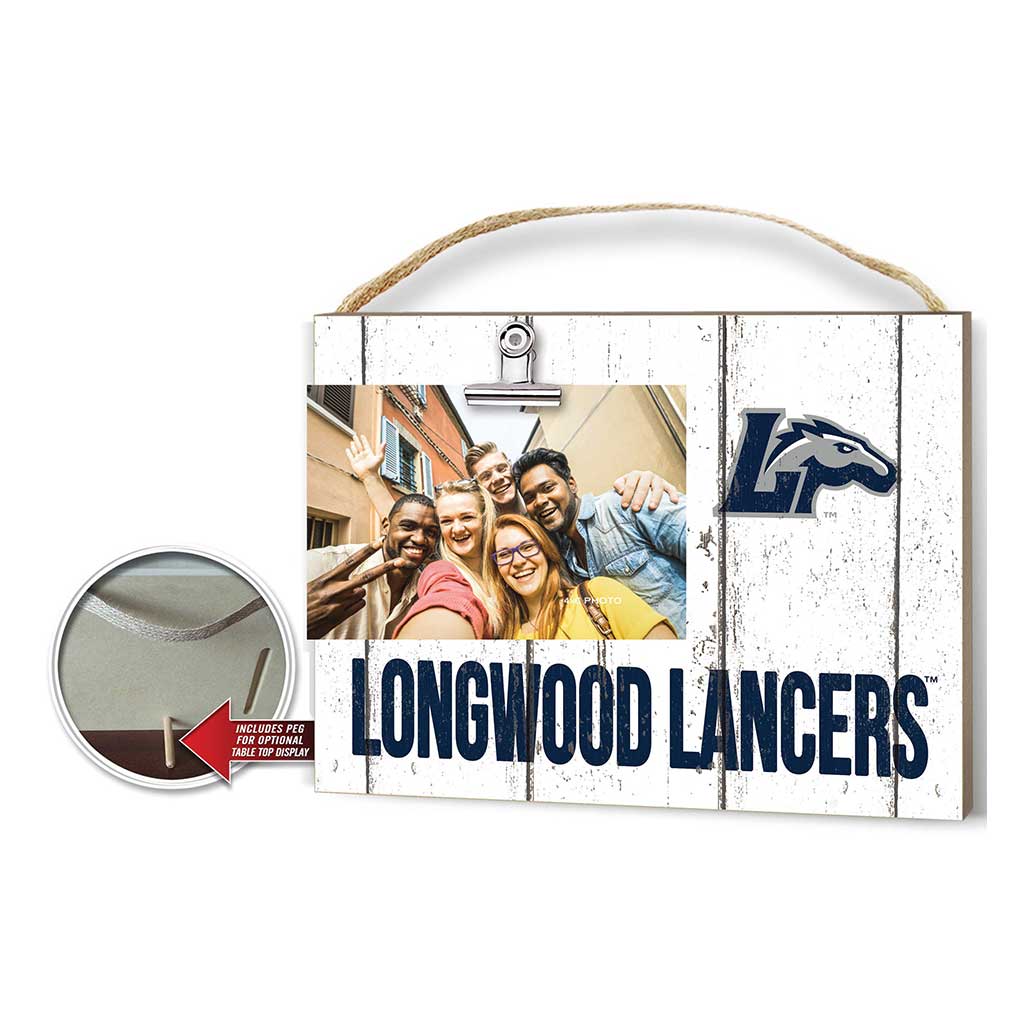Clip It Weathered Logo Photo Frame Longwood Lancers