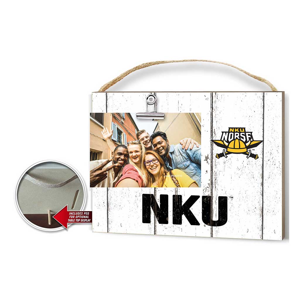 Clip It Weathered Logo Photo Frame Northern Kentucky Norse