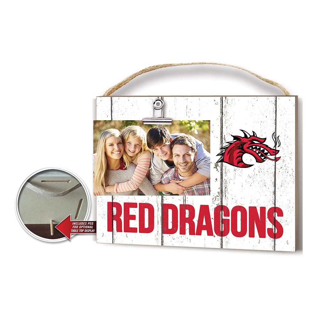 Clip it Weathered Logo Photo Frame SUNY Cortland Red Dragons