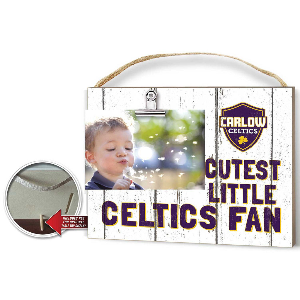 Cutest Little Weathered Logo Clip Photo Frame Carlow University Celtics