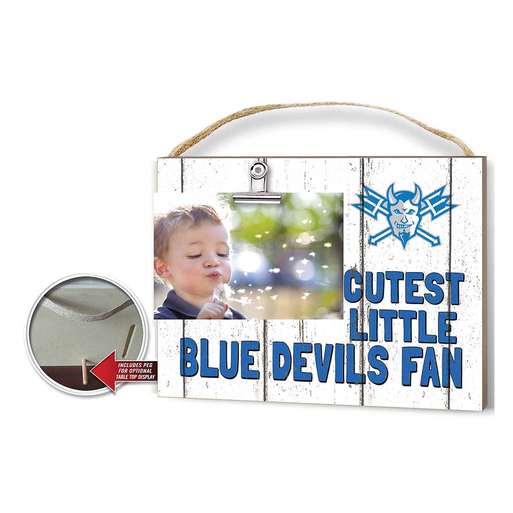 Cutest Little Weathered Logo Clip Photo Frame Lawrence Technological University Blue Devils