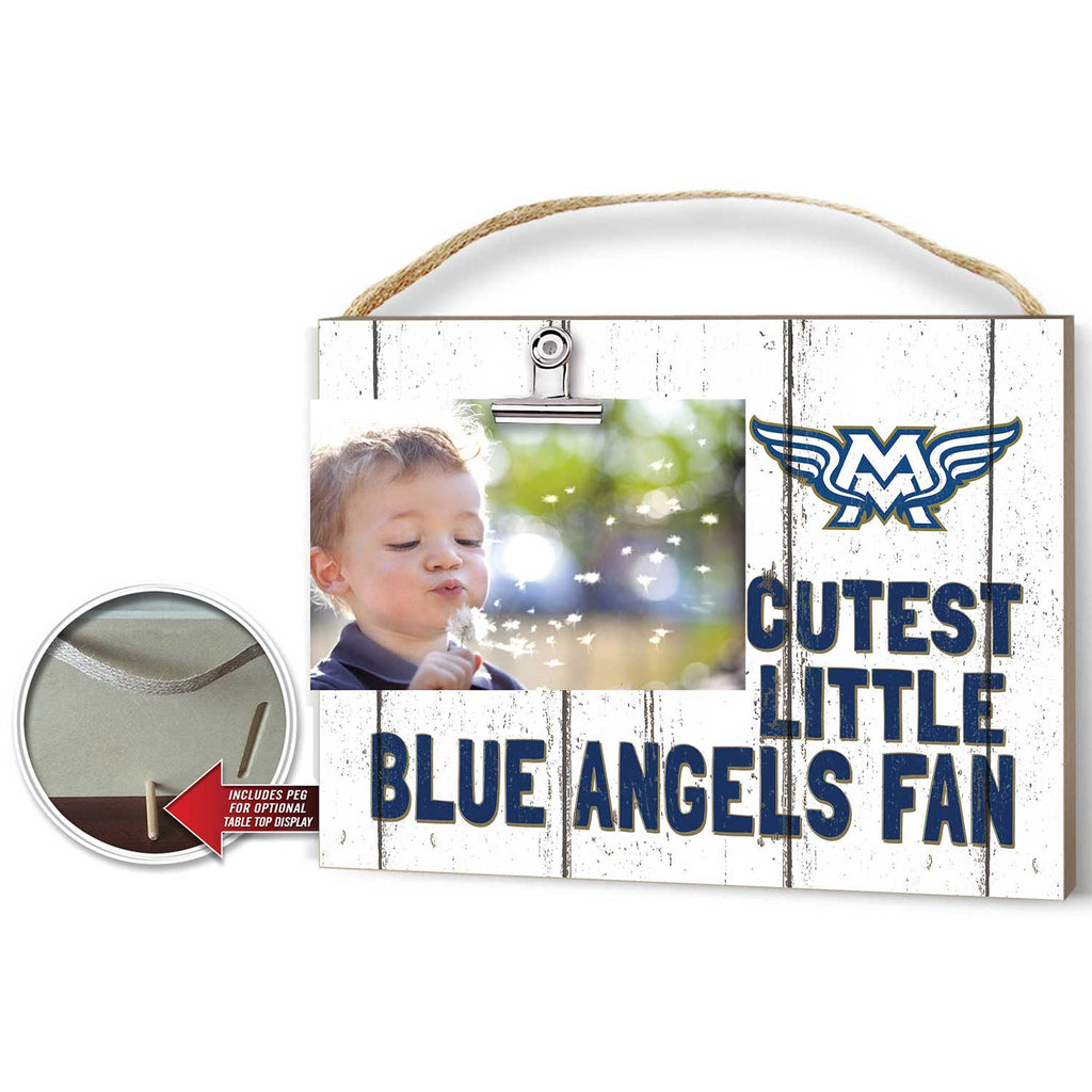 Cutest Little Weathered Logo Clip Photo Frame Mount Mary University Blue Angels