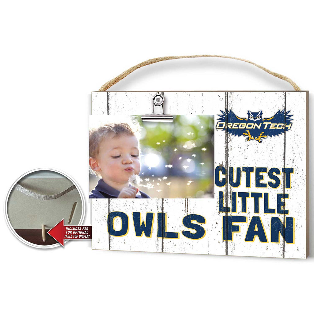 Cutest Little Weathered Logo Clip Photo Frame Oregon Institute of Technology Owls