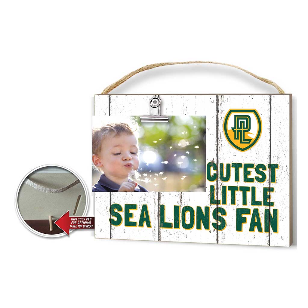 Cutest Little Weathered Logo Clip Photo Frame Point Loma Zarene University Sea Lions