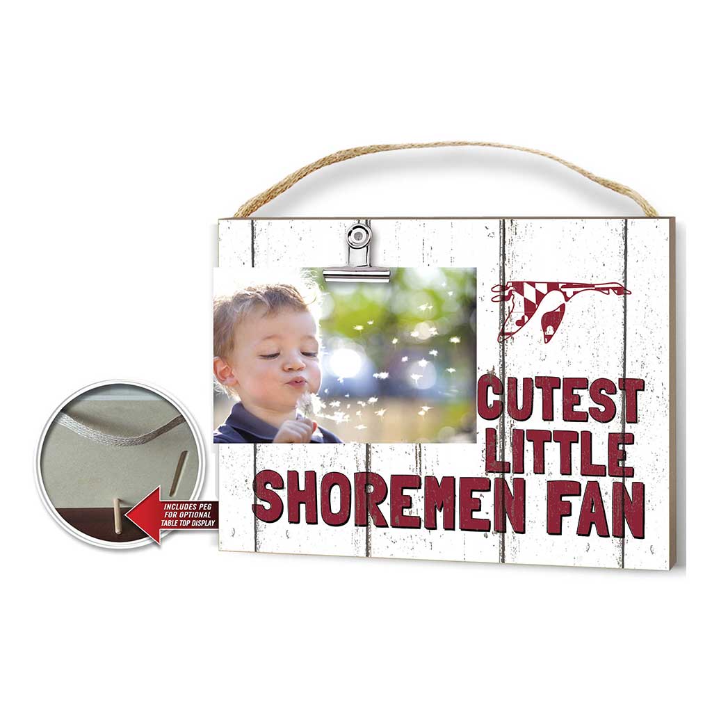 Cutest Little Weathered Logo Clip Photo Frame Washington College Shoremen/Shorewomen