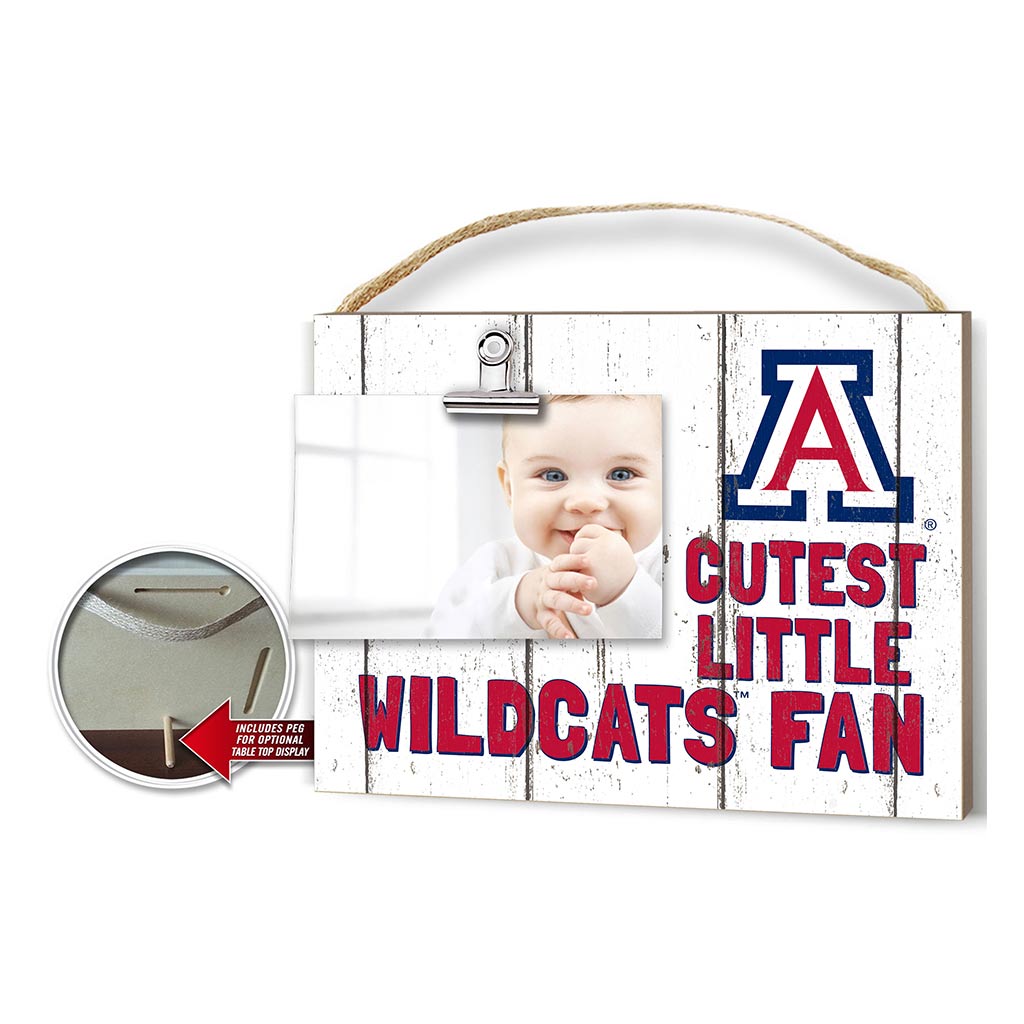 Cutest Little Weathered Logo Clip Photo Frame Arizona Wildcats