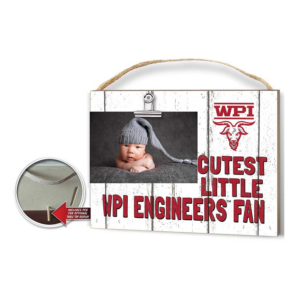 Cutest Little Weathered Logo Clip Photo Frame Worcester Polytechnic Institute Engineers