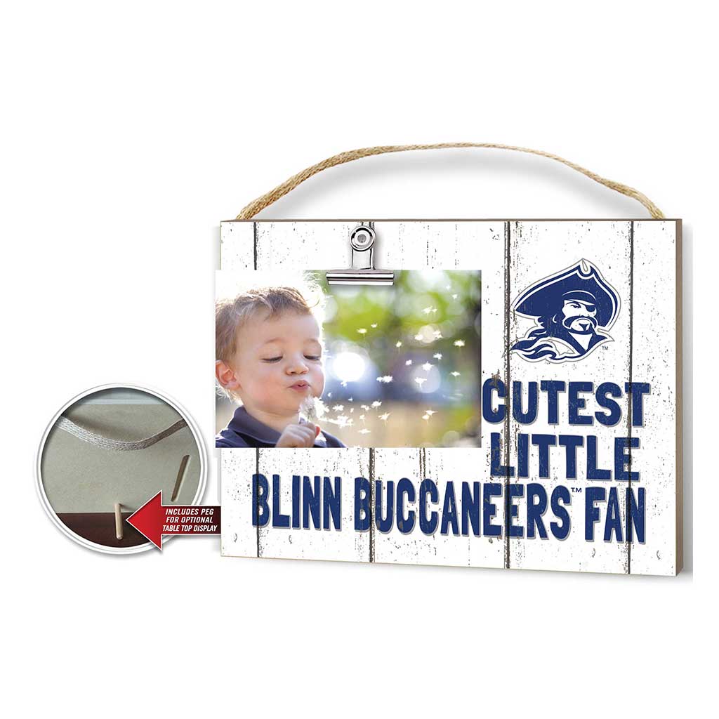 Cutest Little Weathered Logo Clip Photo Frame Blinn College Buccaneers