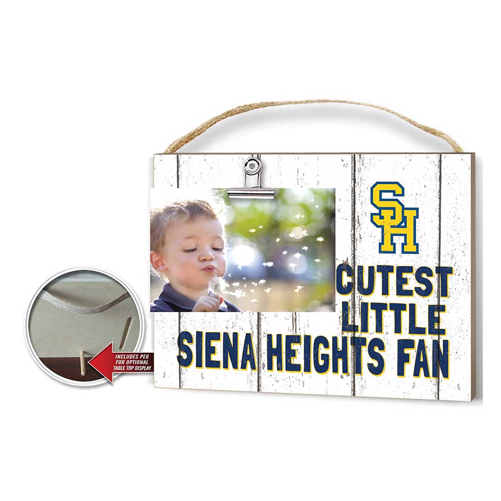 Cutest Little Weathered Logo Clip Photo Frame Siena Heights University Saints