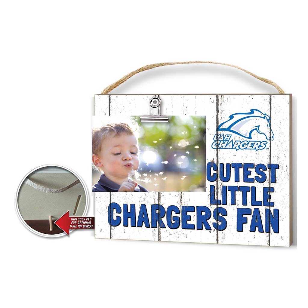 Cutest Little Weathered Logo Clip Photo Frame Alabama Huntsville Chargers