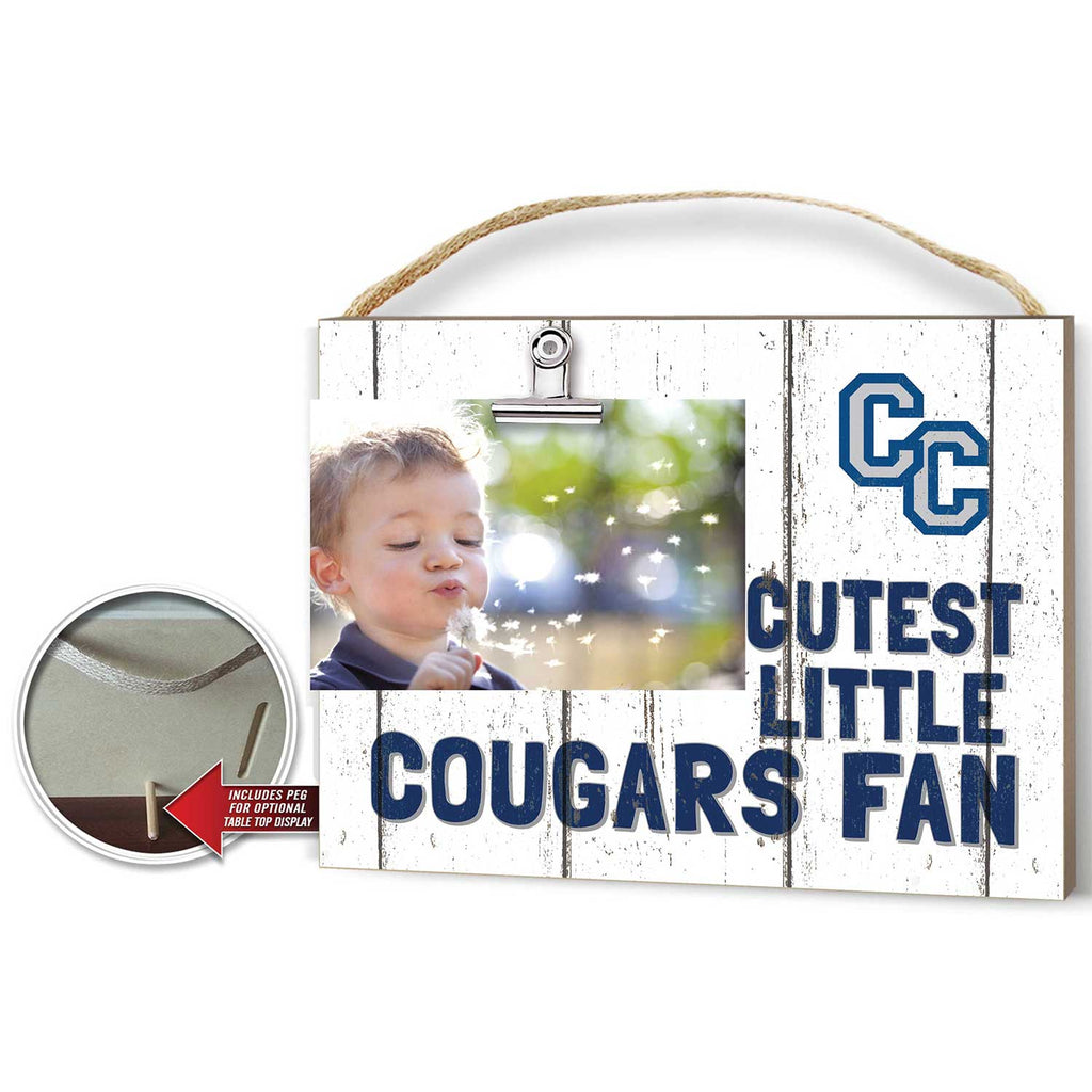 Cutest Little Weathered Logo Clip Photo Frame Columbia College Lions