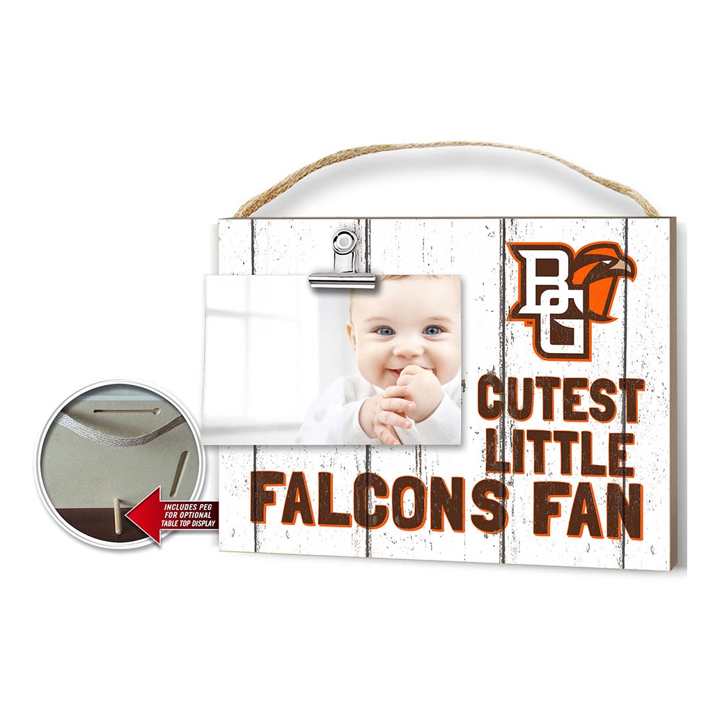 Cutest Little Weathered Logo Clip Photo Frame Bowling Green Falcons