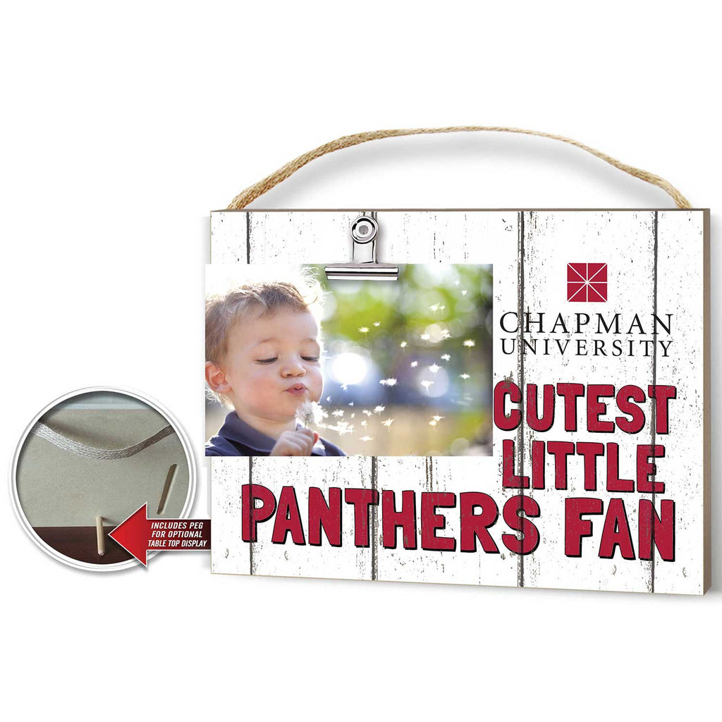 Cutest Little Weathered Logo Clip Photo Frame Chapman University Panthers