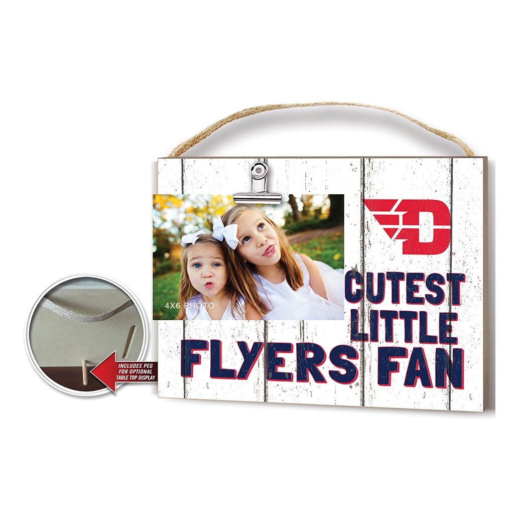 Cutest Little Weathered Logo Clip Photo Frame Dayton Flyers