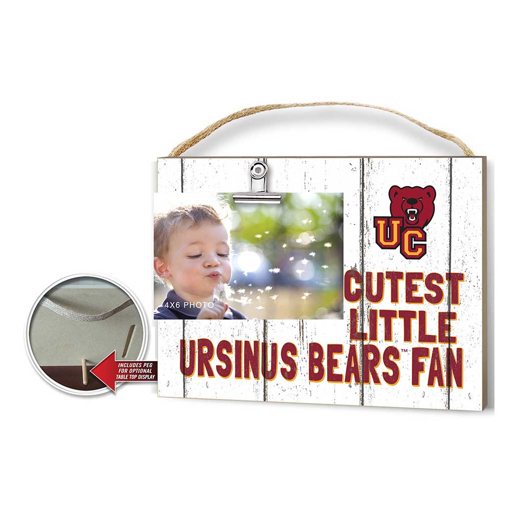 Cutest Little Weathered Logo Clip Photo Frame Ursinus College Bears