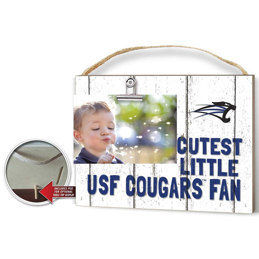 Cutest Little Weathered Logo Clip Photo Frame University of Saint Francis Cougars