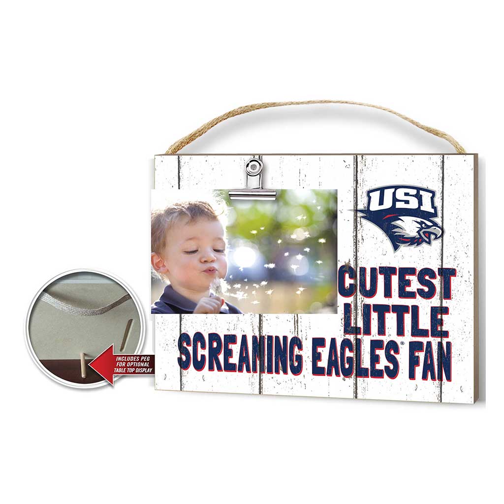 Cutest Little Weathered Logo Clip Photo Frame Southern Indiana Screaming Eagles