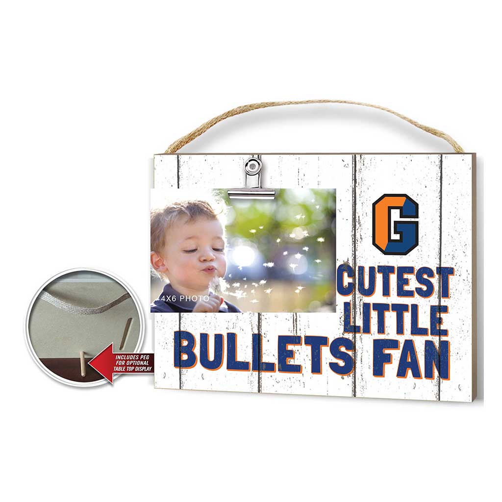 Cutest Little Weathered Logo Clip Photo Frame Gettysburg College Bullets