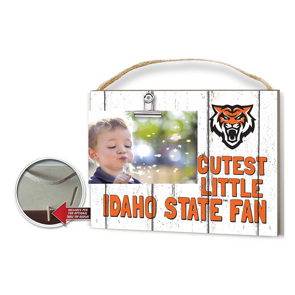 Cutest Little Weathered Logo Clip Photo Frame Idaho State Bengals