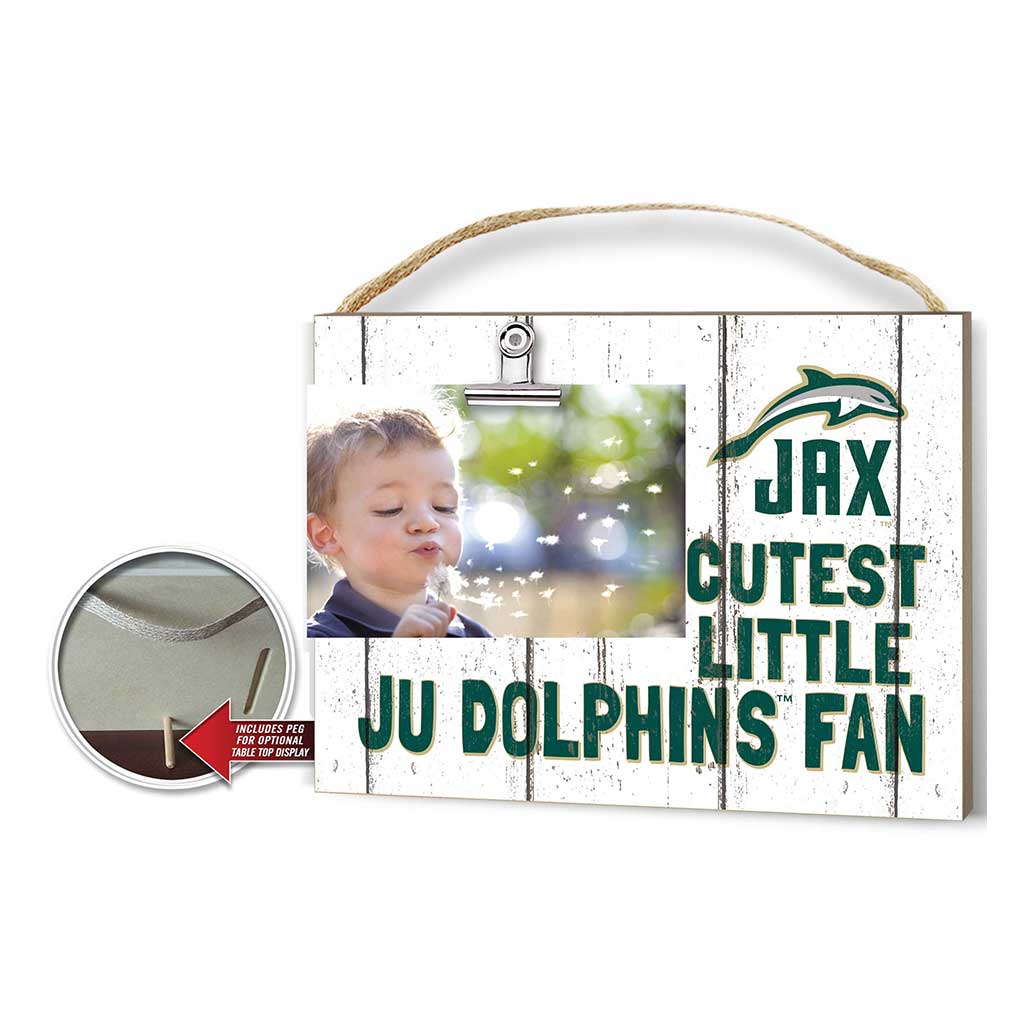Cutest Little Weathered Logo Clip Photo Frame Jacksonville Dolphins
