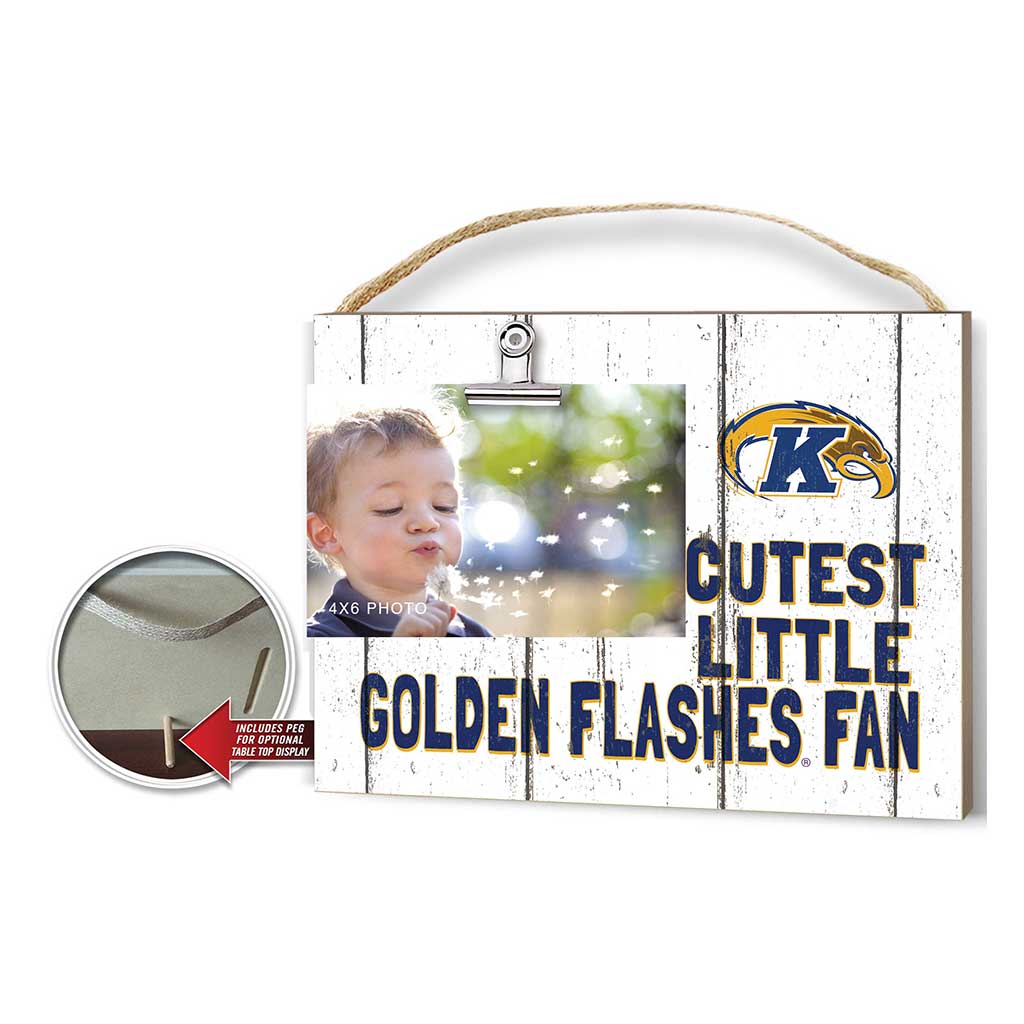 Cutest Little Weathered Logo Clip Photo Frame Kent State Golden Flashes