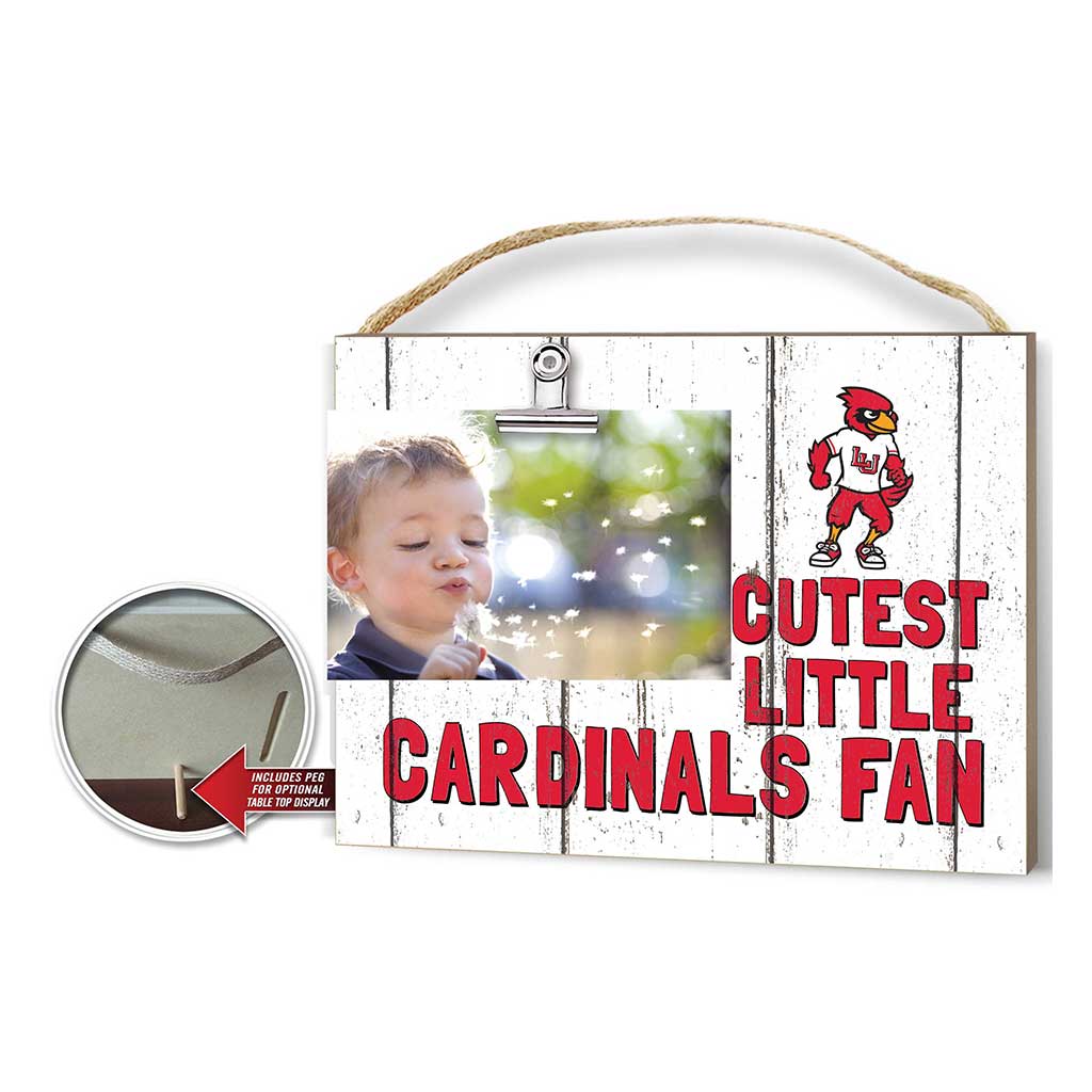 Cutest Little Weathered Logo Clip Photo Frame Lamar Cardinals