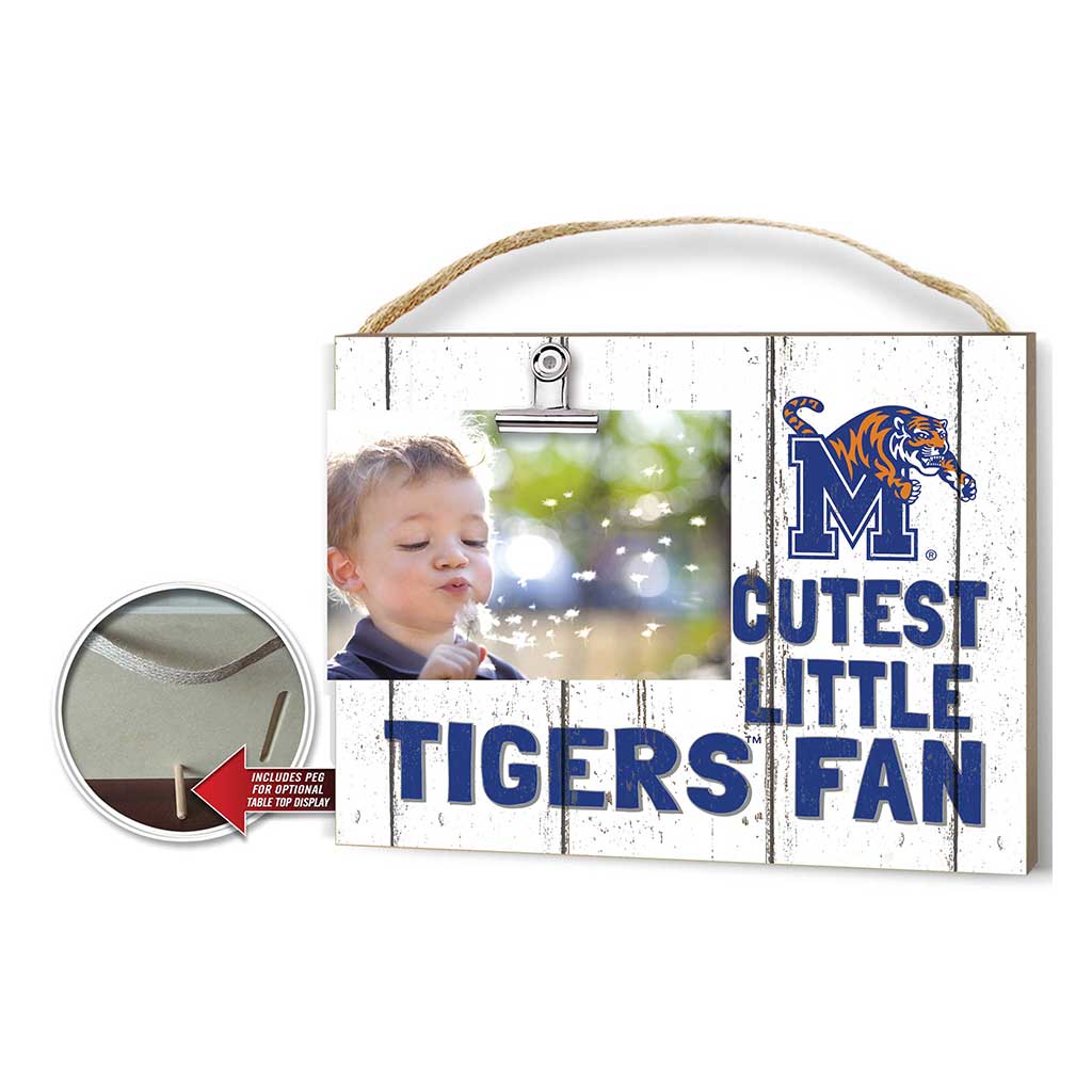 Cutest Little Weathered Logo Clip Photo Frame Memphis Tigers