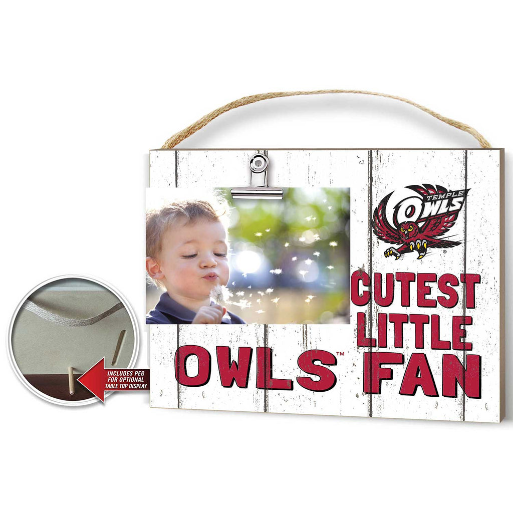 Cutest Little Weathered Logo Clip Photo Frame Temple Owls