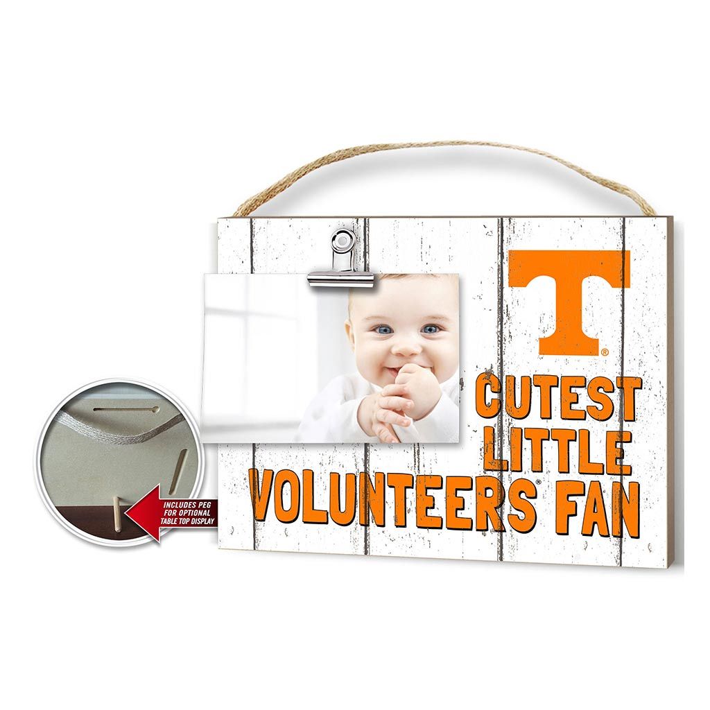 Cutest Little Wheathered Photo Frame Tennessee Volunteers