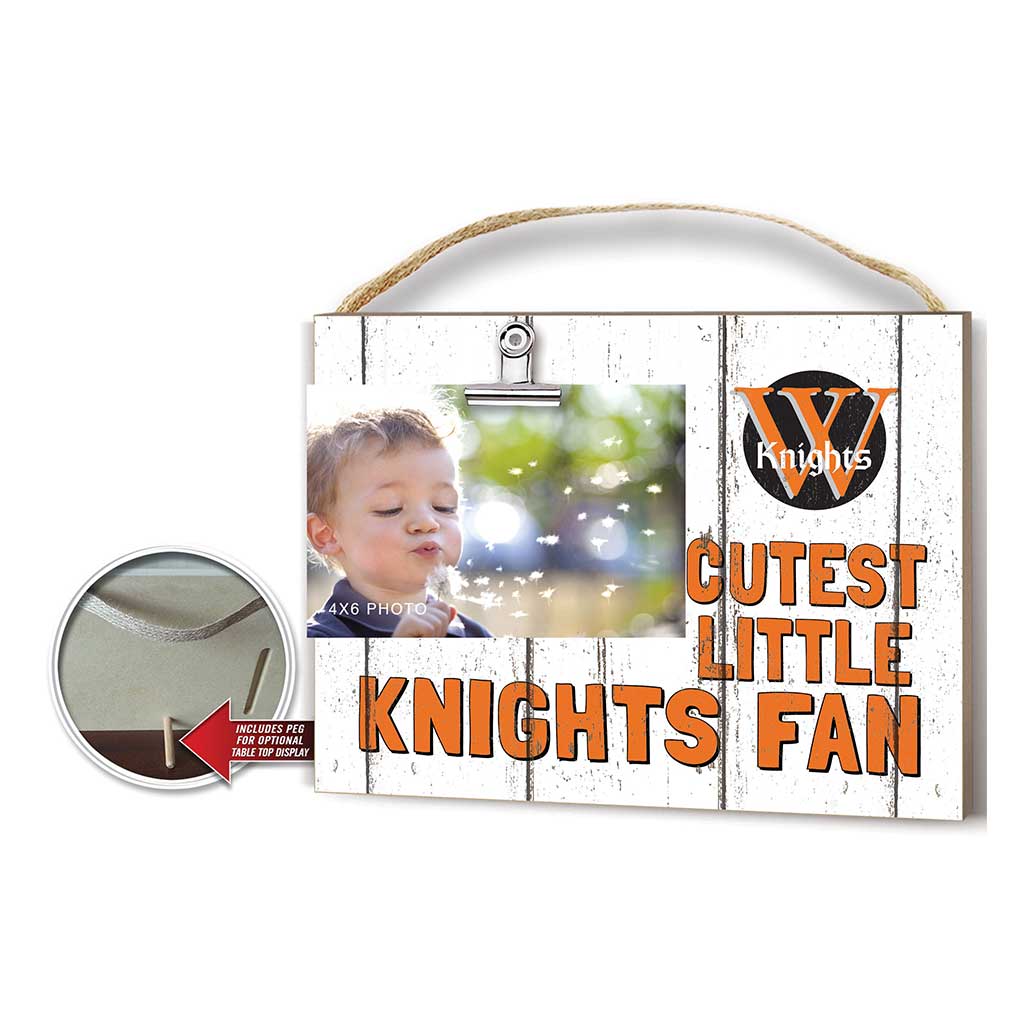 Cutest Little Weathered Logo Clip Photo Frame Wartburg College Knights