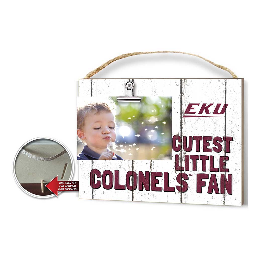 Cutest Little Weathered Logo Clip Photo Frame Eastern Kentucky University Colonels