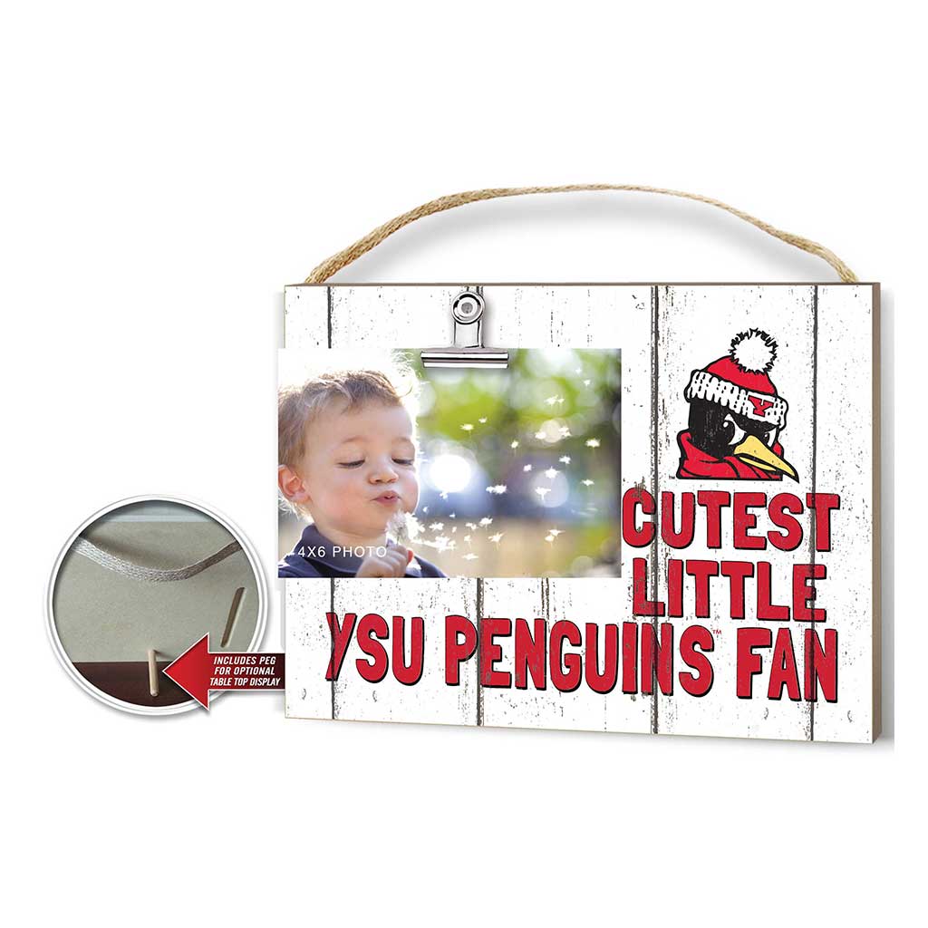 Cutest Little Weathered Logo Clip Photo Frame Youngstown State University