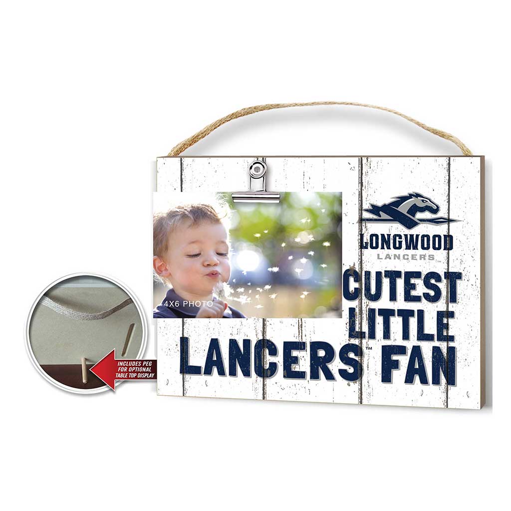 Cutest Little Weathered Logo Clip Photo Frame Longwood Lancers