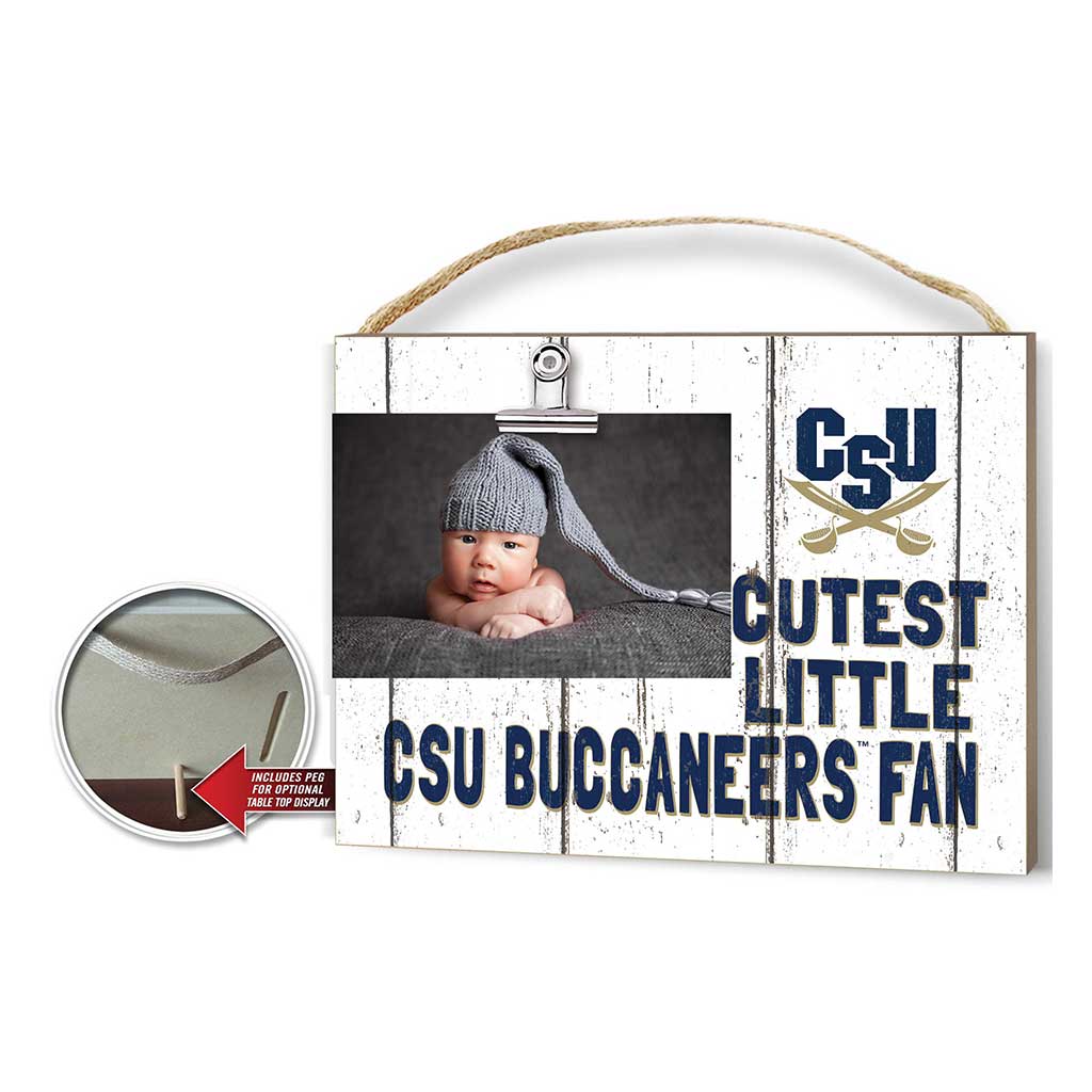 Cutest Little Weathered Logo Clip Photo Frame Charleston Southern Buccaneers
