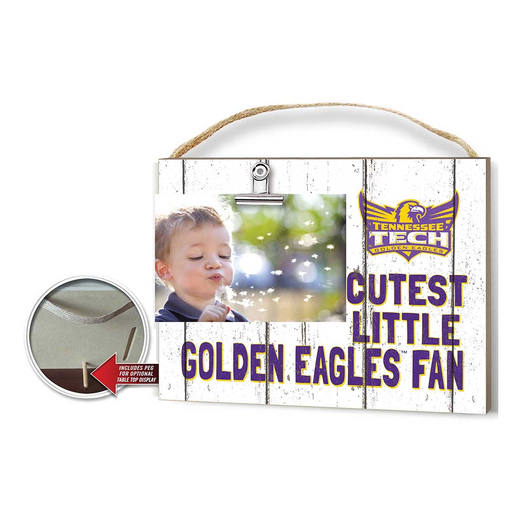 Cutest Little Weathered Logo Clip Photo Frame Tennessee Tech Golden Eagles