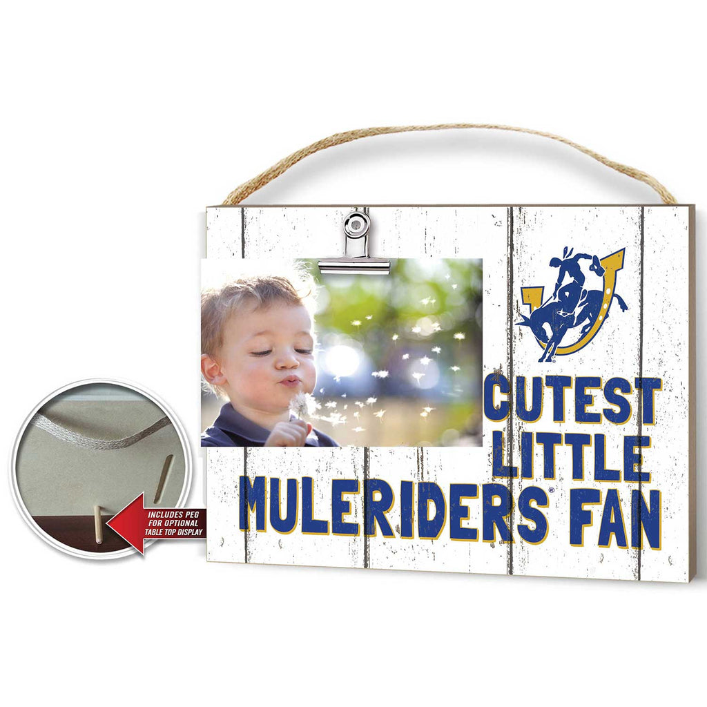 Cutest Little Weathered Logo Clip Photo Frame Southern Arkansas MULERIDERS