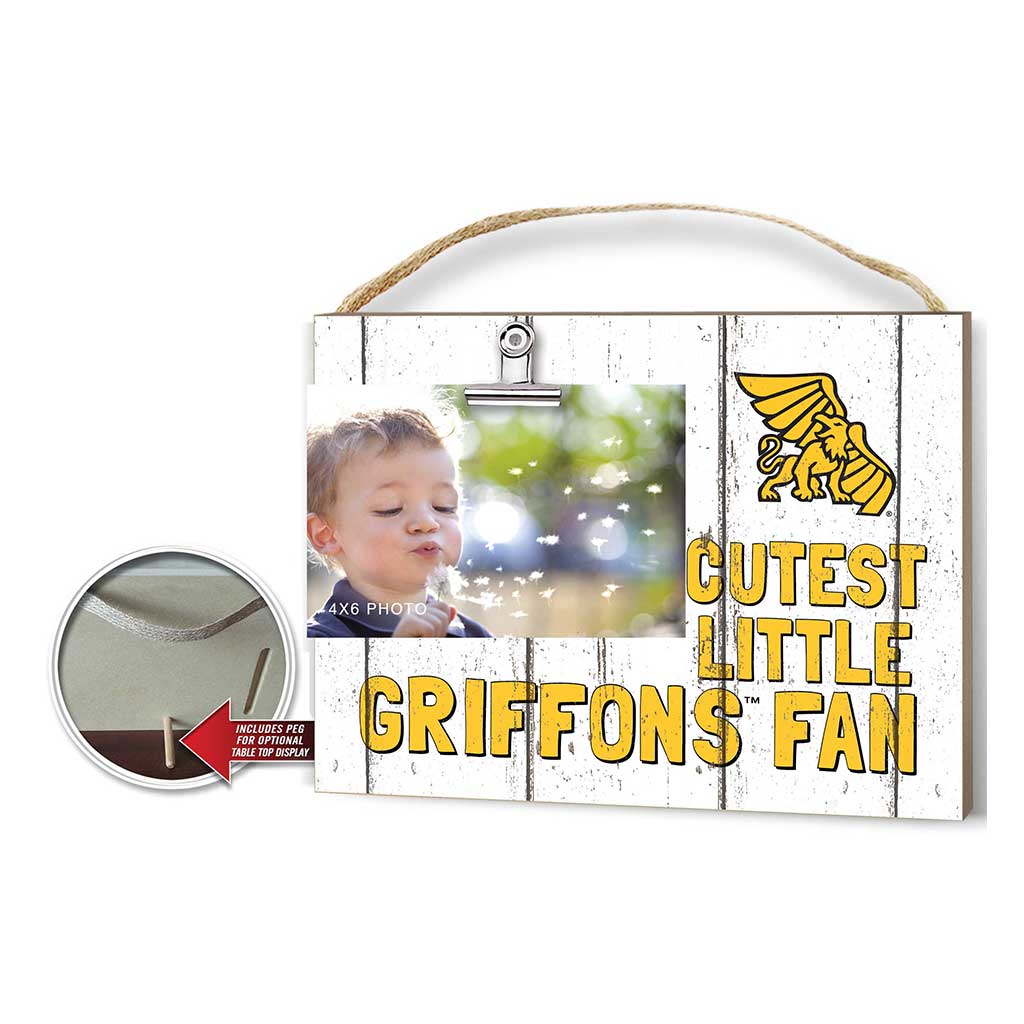 Cutest Little Weathered Logo Clip Photo Frame Missouri Western State University Griffons