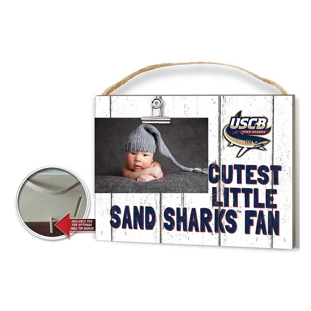 Cutest Little Weathered Logo Clip Photo Frame South Carolina - Beauford Sand Sharks