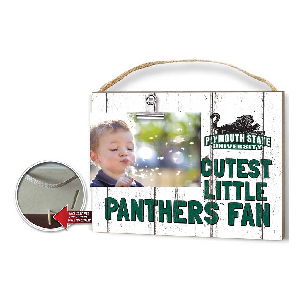 Cutest Little Weathered Logo Clip Photo Frame Playmouth State University Panthers